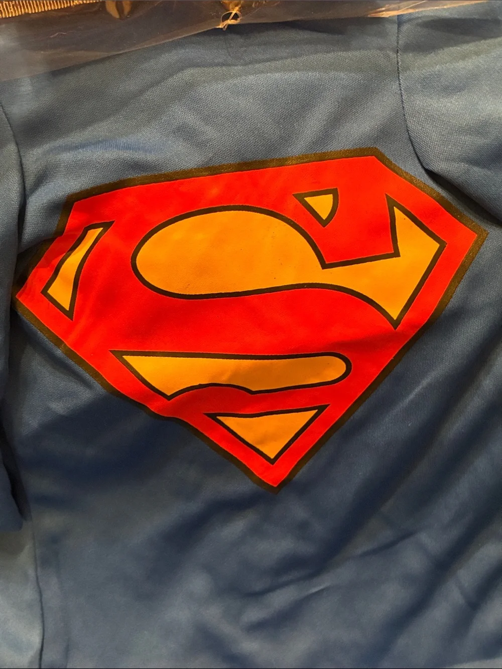 NWT Rubie's Superman DC Comics SuperheroesPet Cape Costume in Blue and Red